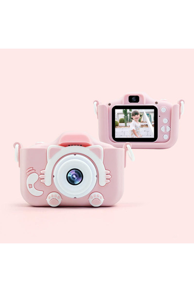 Generic كاميرا رقمية للأطفال مع مسجل فيديو - تصوير عالي الدقة، كاميرا لعبة ممتعة للأولاد والبنات