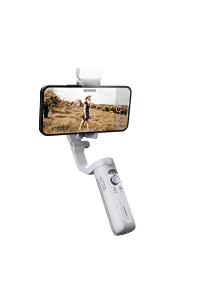 Zamo Image Stabilizer for Smartphone, Zamo® iSteady XE, 3-Axis with LED Light, White