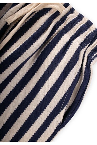 Cigit Çizgili Eşofman 3-12 Yaş Lacivert