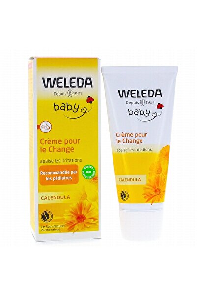 Weleda Baby Care Cream, Weleda, Change, with Calendula, Protects and Cares Against Diaper Rash, 75ml