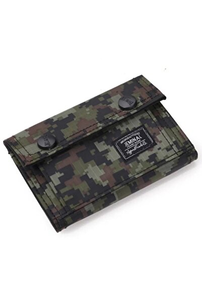 Zamo Men's Wallet Zamo®, Army Style, Textile Material, Velcro Closure, 5 Compartments, 13x9x1.5cm, Camou