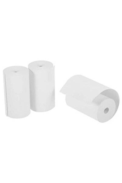 Zamo Set Etichete Termice Autoadezive, Zamo®, 57x30mm x 5m, pentru Imprimanta Termica Portabila, Alba, 3