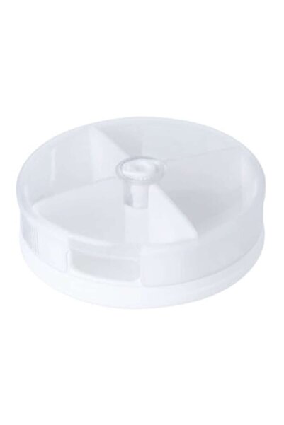 Zamo Organizator de pastile, Zamo®, dimensiune 80x80x30mm, 4 compartimente, r...