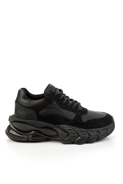 Bambi Siyah Kadın Sneaker K01791072272
