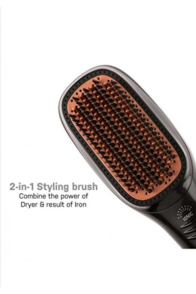 Joy Professional 2 In 1 Ceramic Dryer and Styler, Styling Brush