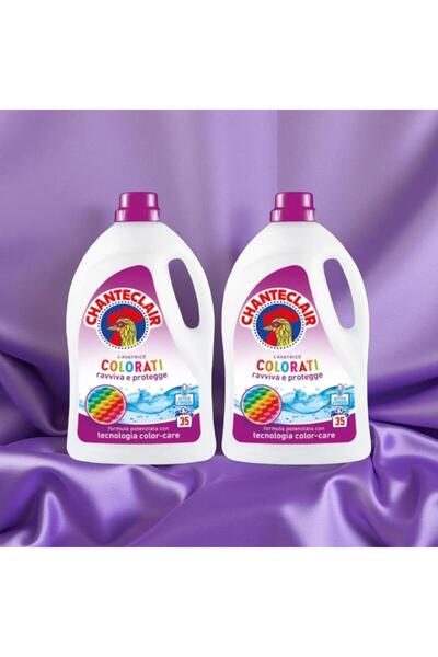 Chanteclaire CHANTECLAIR Detergent lichid pentru haine colorate, 1575 ml x 2 ...