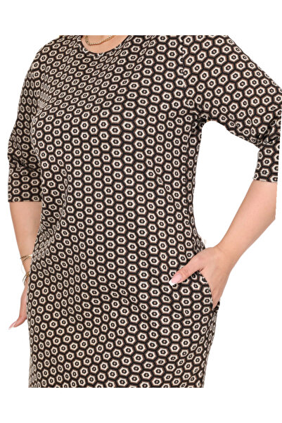 rotop Erica day dress, with pockets and 3/4 sleeves