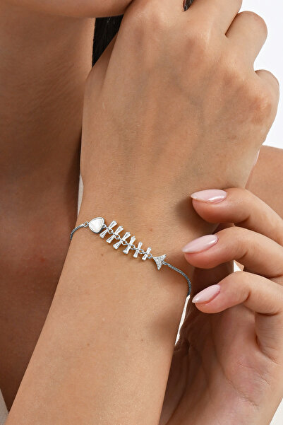 Söğütlü Silver 925 ayar gümüş rodyumlu ve baget kesim zirkon taşlı asansörlü ...