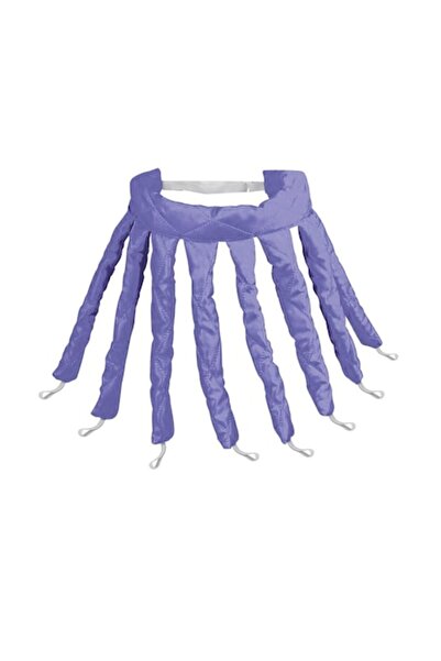 SHOPIENS ® - Heatless Curling Ribbon, with 8 elastic bands, purple