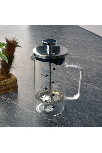 Romans Metal Kapaklı French Press 350 ml