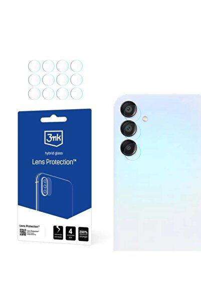 3MK [Συσκευασία των 4] Φιλμ Κάμερας για Samsung Galaxy A15 5G, Προστασία Φακο...