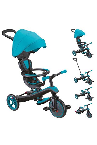 Globber Explorer 4in1 Trike Bisiklet - Mavi 634-105