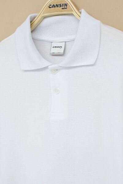 Cansın Mini Girls' Polo Neck Long Sleeve School T-Shirt 22713