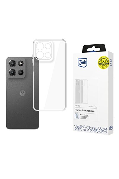 3MK Husă pentru Motorola Moto G15 / Moto G15 Power, silicon, transparentă