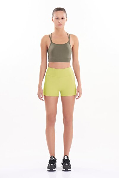 josejuan Women's Mini Sports Shorts Leggings High Waist Tightener 7400