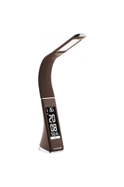 Avide Desk Lamp LED Calendar 6W Business Leather Brown