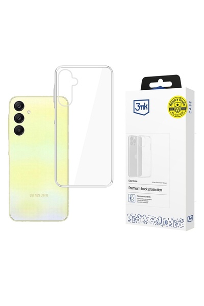 3MK Husă pentru Samsung Galaxy A26 5G, fabricată din silicon, carcasă transpa...