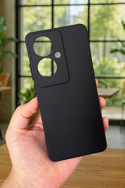 Vip Case OPPO RENO 11F Uyumlu Silikon Darbe Emici Klasik Korumalı Rubber Kılıf