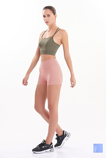 josejuan Women's Mini Sports Shorts Leggings High Waist Tightener 7400