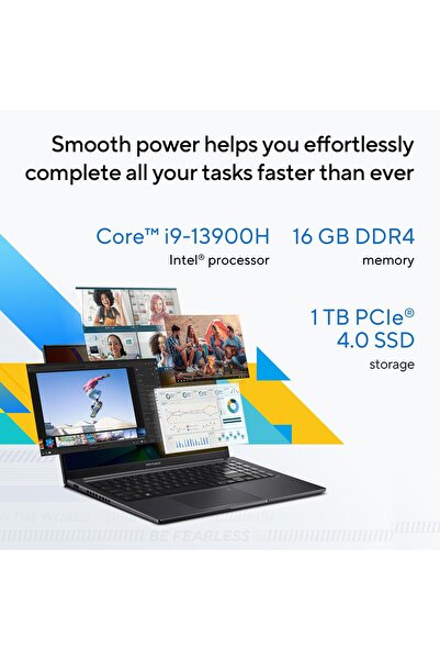ASUS X1505VA-MA897W Intel core i9-13900H DDR4 16GB 1TB SSD Intel Iris Xe Shared Graphics 15.6-inch