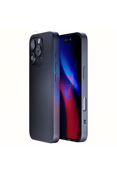 3MK Θήκη για iPhone 16 Pro, Ματ θήκη, μαύρη