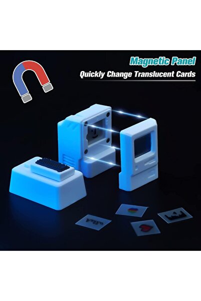 fulina أغطية مفاتيح مخصصة لمفتاح Esc ومفتاح Tab، أغطية مفاتيح ذات ناقل ضوئي مغناطيسي، بتصميم كلاسيكي عتيق