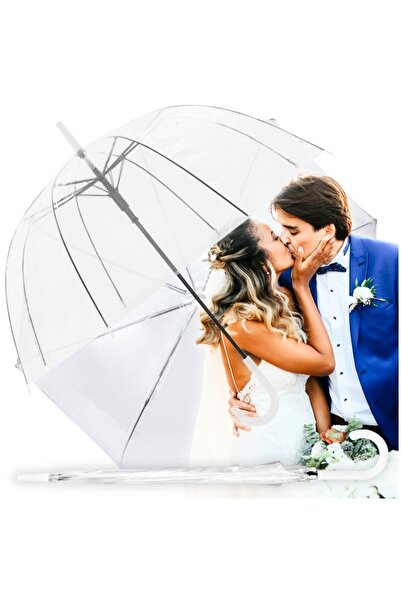 Other Umbrelă mare și transparentă pentru nuntă, durabilă și robustă, ideală pentru Ziua Tatălui.