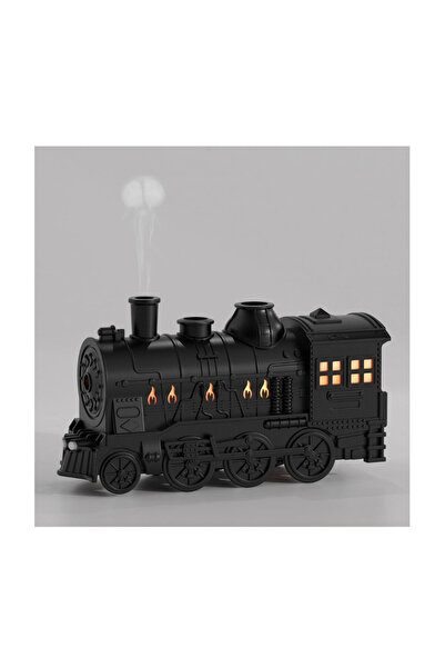 Generic مرطب هواء على شكل قطار | ناشر هواء برائحة عطرية باردة سعة 300 مل مع أضواء LED وجهاز تحكم عن بُعد