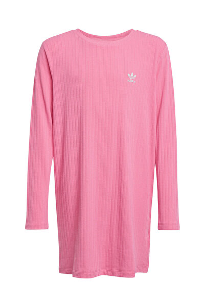 adidas Rochie casual pentru fete, multicoloră, ORIGINALS-JX2850 PNKFUS/ALB