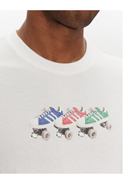 adidas Men's T-Shirt White ORIGINALS-JD0706 WHITE