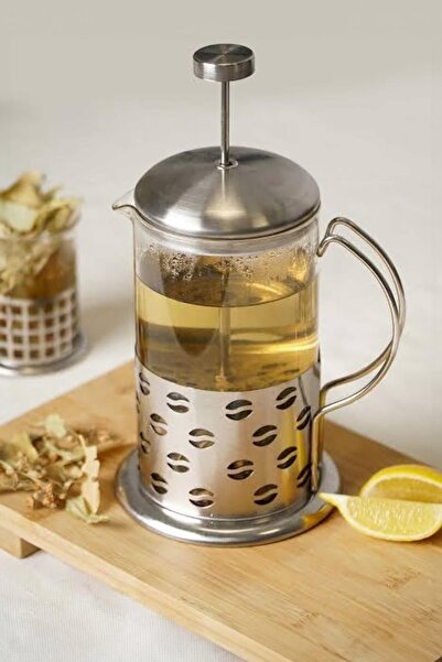 EWs Borosilikat Cam French Press 600 ml