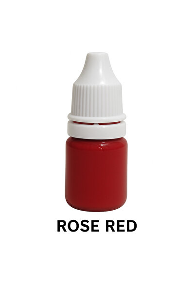 Face Deep 2ml Kalıcı Makyaj Boyası (Rose Red) Profesyönel Kalıcı Makyaj Dudak Boyası Micro Pigment