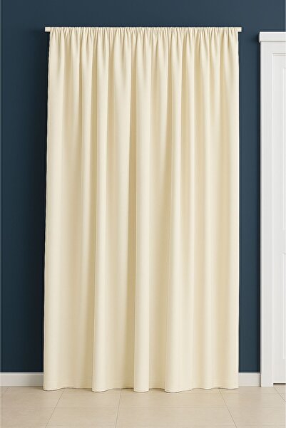 Soyoe ستارة كريمية اللون ذات ملمس مخملي بجناح واحد