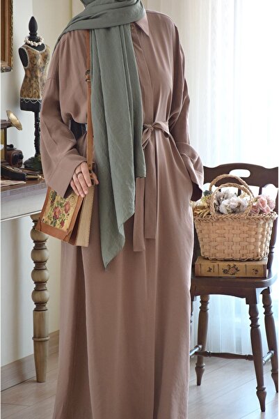 EMİNOS BUTİK Oversize Modal Ferace