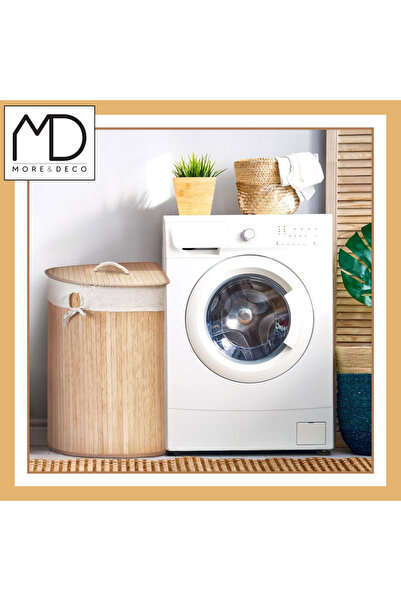 Other Foldable Bamboo Corner Laundry Basket, Toy Dirty Clothes Container