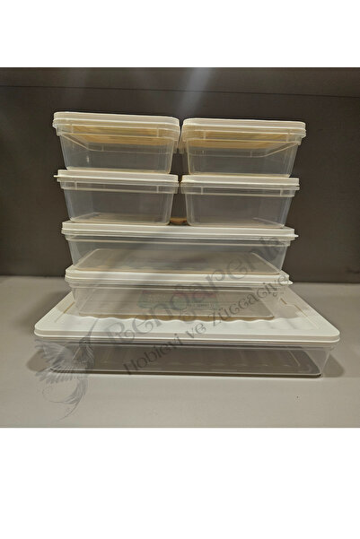 RENGARENK 1 Piece 2.4L - 2 Pieces 1.2L - 4 Pieces 600ml Refrigerator Organizer Freezer and Microwave Storage Container