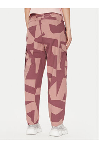 adidas Pantaloni de trening roz pentru femei W CARGO AOP P JE9430 Pantaloni d...