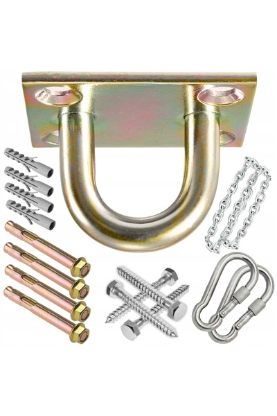 Other Hook set, fixing, Polish mounting bracket, heavy duty, for hammocks, swings, cocoons