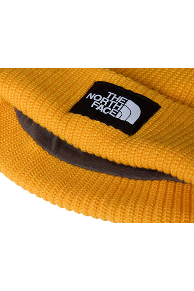 THE NORTH FACE Salty Lined Beanie Unisex Outdoor Beresi Nf0A8Cgz56P1 Yellow