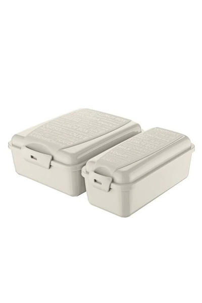 ÇERÇİCİ 3 Compartment Food Container with Cutlery - Diet Container