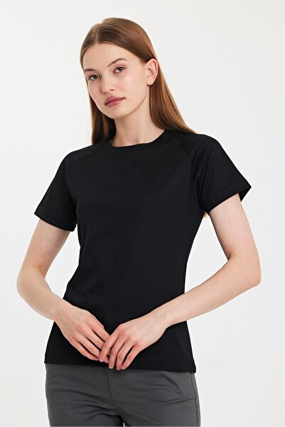 HA Marine Women's Basic T-Shirt Black
