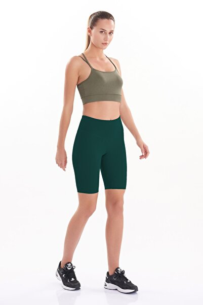 josejuan Colanți motocicliste pentru femei, scurte, cu talie înaltă 7103