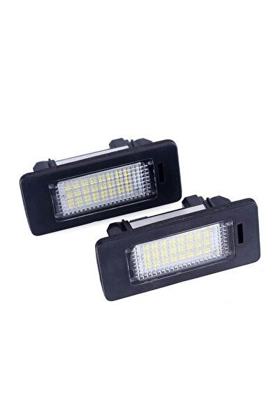 MOTOR10 Lampă LED pentru numărul de înmatriculare pentru BMW E60 E39 E71 E70 E81 E82 E84 E90 E91 E92 E93, set de 2 bucăți