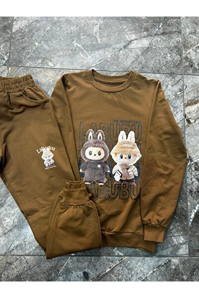 ESKİŞEHİR YUMURCAK Boy's Labubu Tracksuit Set