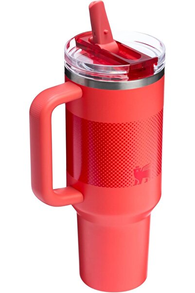 Stanley The Quencher Protour Flip Straw Tumbler |   40 oz (1.18 L) Red Leak-Proof Thermos with Straw