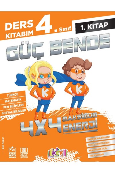 Kaliteli Eğitim Yayınları Key Yayınları 4. Sınıf Güç Bende (9 KİTAP 2025-2026)