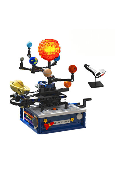 DFMiSHOP FreeQ Solar System and Spaceship Construction Set STEM Kit