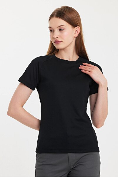 HA Marine Women's Basic T-Shirt Black
