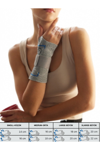 Biofix Manufix Hand Wrist Brace with Knitted Stylish Brace (Left Hand)