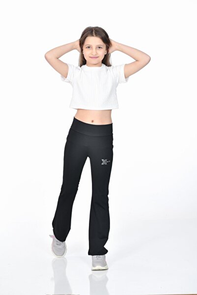 XJOYFİT سروال يوجا رياضي مرن عالي الخصر للبنات على الطراز الإسباني